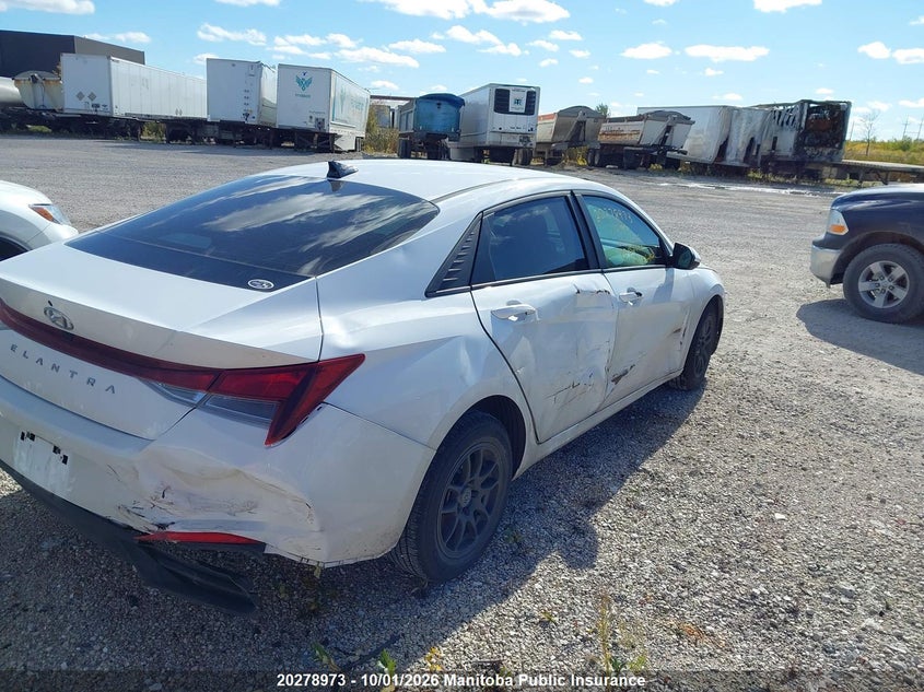 Vin: kmhlm4ag2mu152943, lot: 10289957, hyundai elantra essential 20214