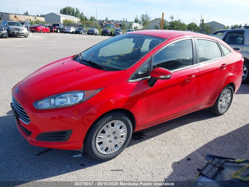 2014 Ford Fiesta, Hail, IAAI, VIN 3FADP4BJ2EM230501 — photo 2