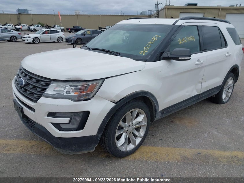 2017 Ford Explorer, Лівий перед, IAAI, VIN 1FM5K8D84HGC49446 — фото 2