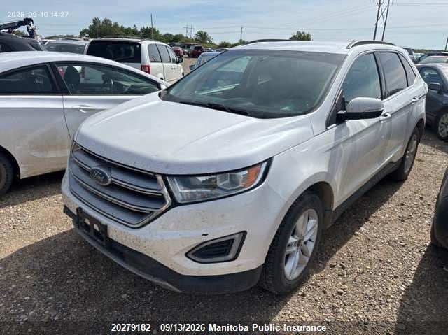 Vin: 2fmtk4j95fbb14218, lot: 10290166, ford edge sel 20152