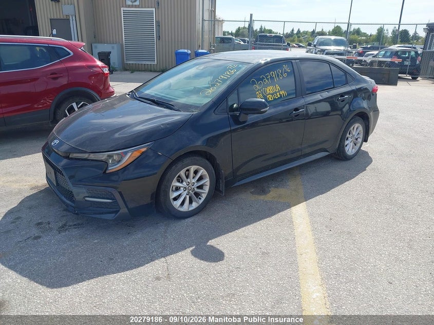 Vin: 5yfb4mbe9np128991, lot: 10290170, toyota corolla se 20222