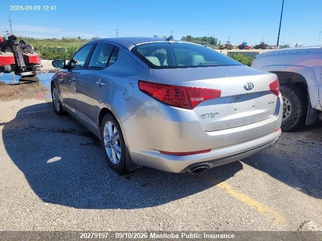 Vin: knagn4a71d5443041, lot: 10290181, kia optima ex 20133