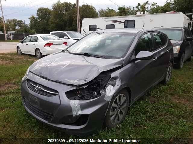 2016 Hyundai Accent, Удар спереди, IAAI, VIN KMHCT5AE1GU297418 — фото 2