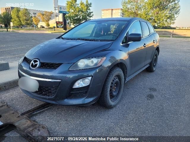 Vin: jm3er2b58b0407896, lot: 10290361, mazda cx -7 gx 20114