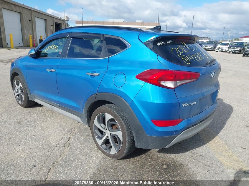 Vin: km8j3ca24hu428876, lot: 10290364, hyundai tucson 1.6t 20173