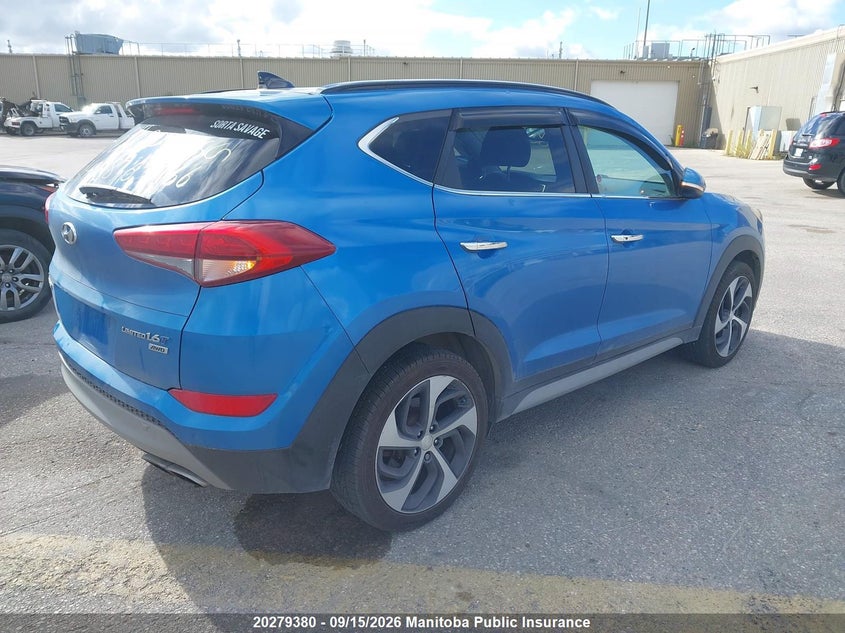 Vin: km8j3ca24hu428876, lot: 10290364, hyundai tucson 1.6t 20174