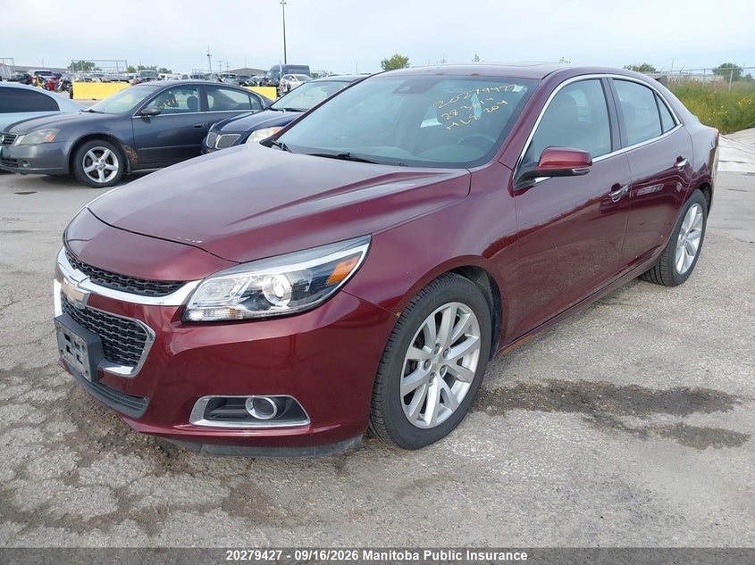 Vin: 1g11f5sl3ff283614, lot: 10290411, chevrolet malibu ltz 20152