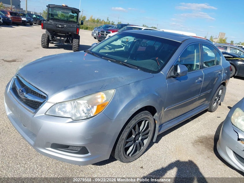 2012 Subaru Legacy, Удар спереду, IAAI, VIN 4S3BMGM68C3002182 — фото 2