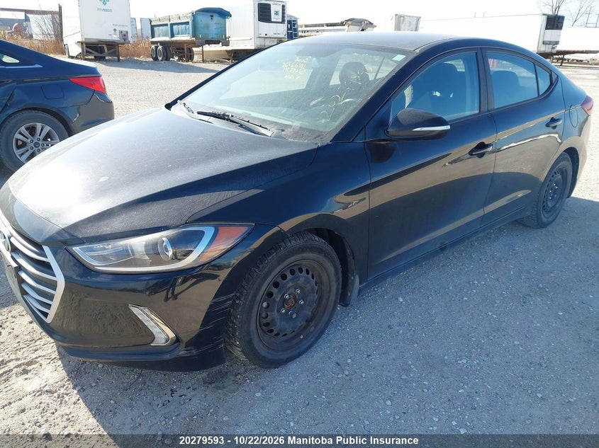 Vin: kmhd84lf5ju483511, lot: 10290577, hyundai elantra gl 20182