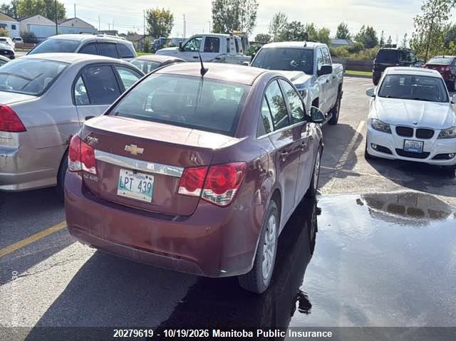 Vin: 1g1pf5sc6c7198914, lot: 10290603, chevrolet cruze lt turbo 20123