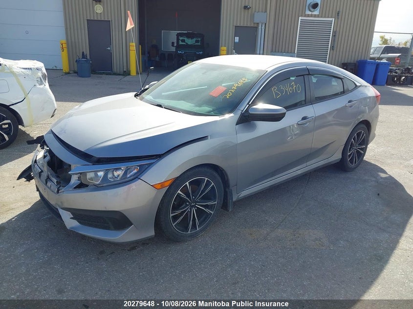 Vin: 2hgfc2f57jh025699, lot: 10290632, honda civic lx 20182