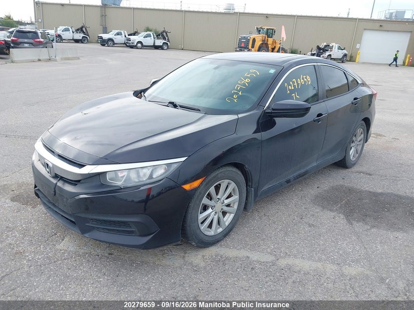 Vin: 2hgfc2f73gh030988, lot: 10290643, honda civic ex 20162