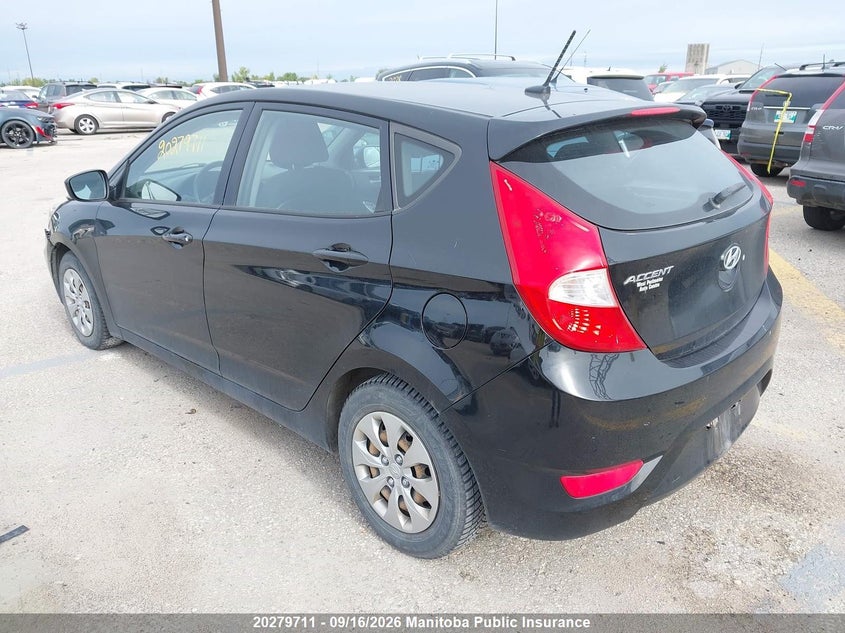 Vin: kmhct5ae6hu320855, lot: 10290695, hyundai accent gl 20173