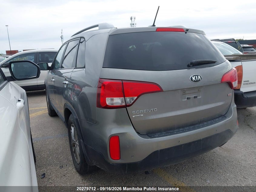 Vin: 5xyktca63fg552311, lot: 10290696, kia sorento lx 20153