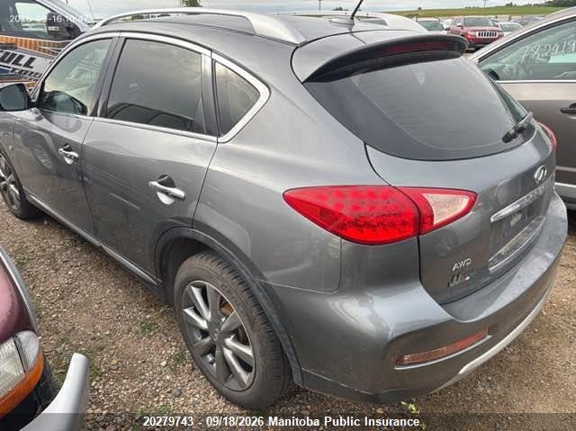 Vin: jn1bj0rr8gm260210, lot: 10290727, infiniti qx50 20163