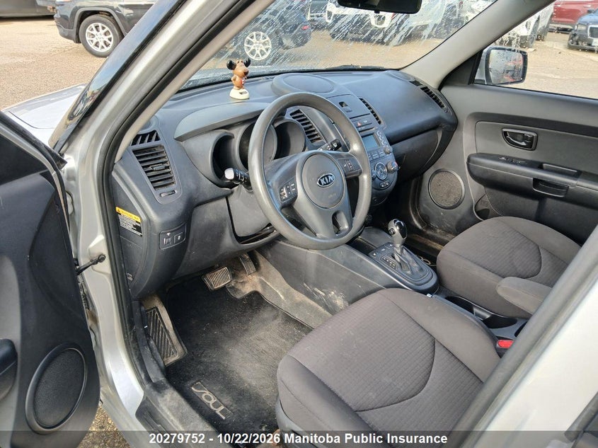 Vin: kndjt2a59c7407411, lot: 10290736, kia soul 20123