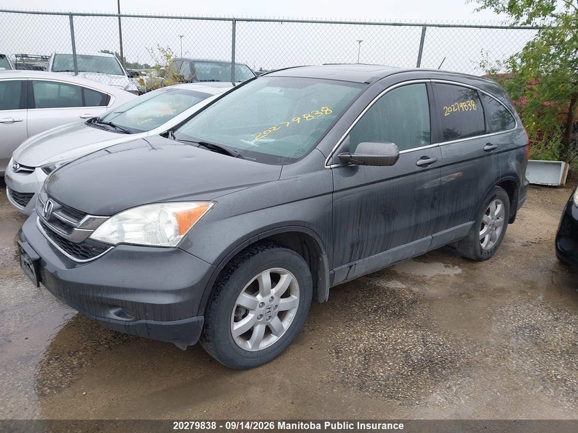 Vin: 5j6re4h72bl812204, lot: 10290822, honda cr-v ex-l 20112