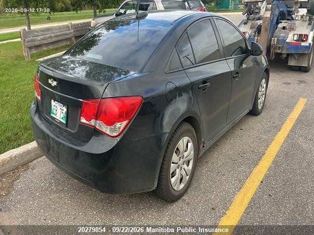 Vin: 1g1pc5sb0f7270954, lot: 10290838, chevrolet cruze lt turbo 20152