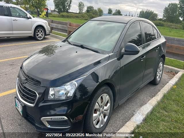 Vin: 1g1pc5sb0f7270954, lot: 10290838, chevrolet cruze lt turbo 20154