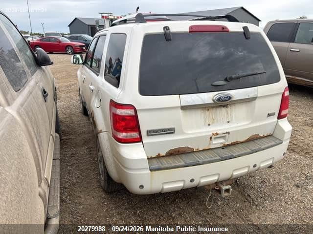 Vin: 1fmcu9eg5bkb81014, lot: 10290972, ford escape limited v6 20113