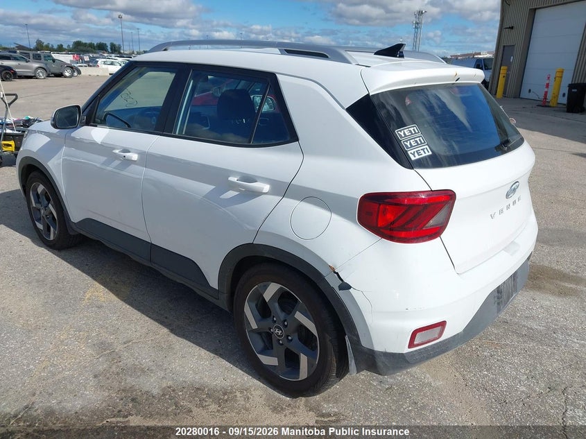 Vin: kmhrc8a3xnu205293, lot: 10291000, hyundai venue trend 20223