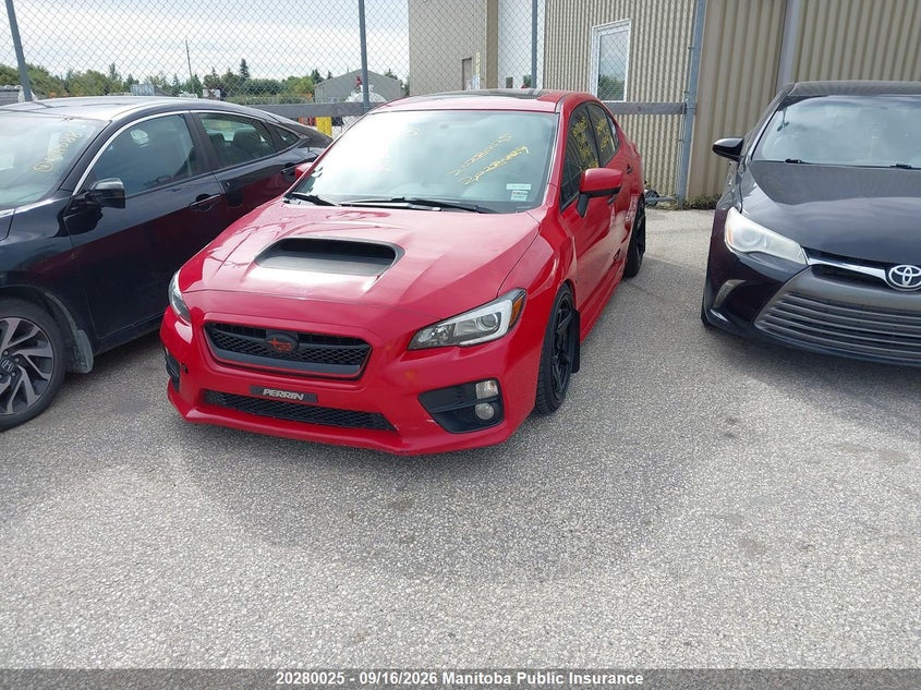 Vin: jf1va1d60f9805692, lot: 10291009, subaru impreza wrx 20152
