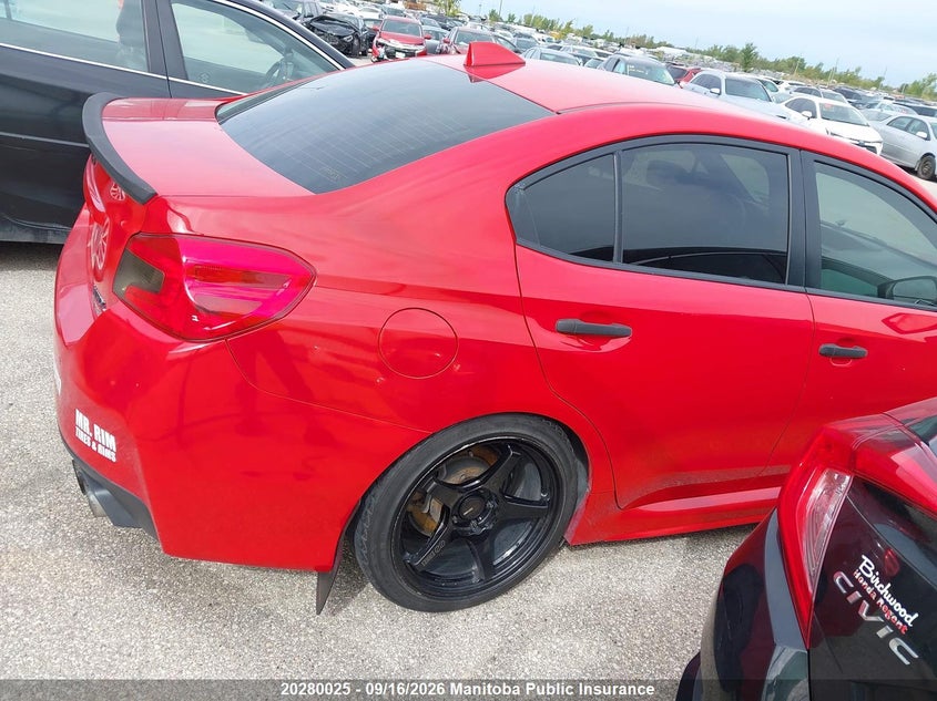 Vin: jf1va1d60f9805692, lot: 10291009, subaru impreza wrx 20154