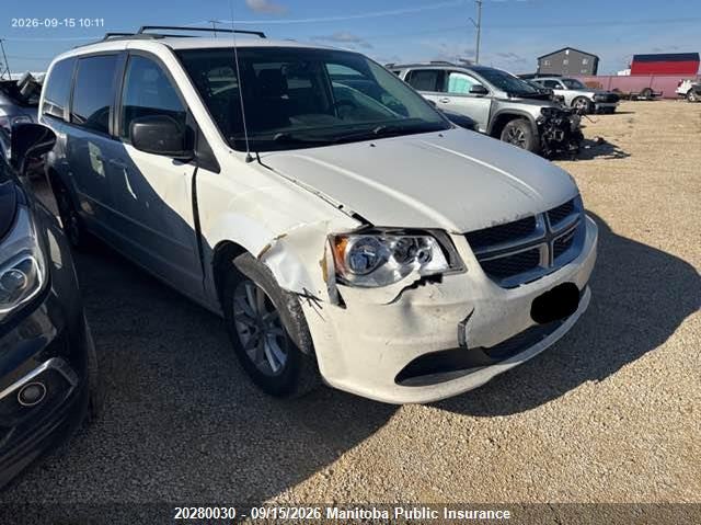 Vin: 2c4rdgbgxdr761855, lot: 10291014, dodge grand caravan se 20132