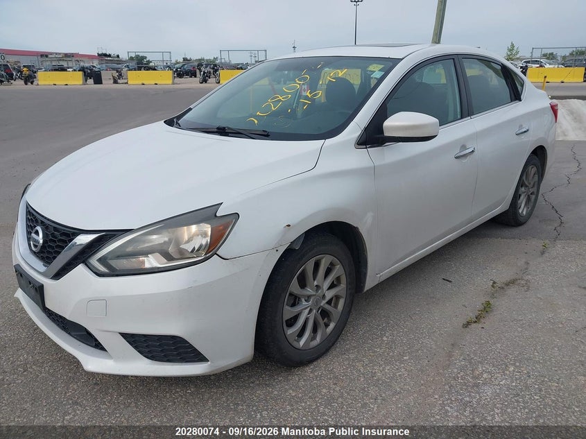 Vin: 3n1ab7ap4ky216612, lot: 10291058, nissan sentra 1.8 sv 20192