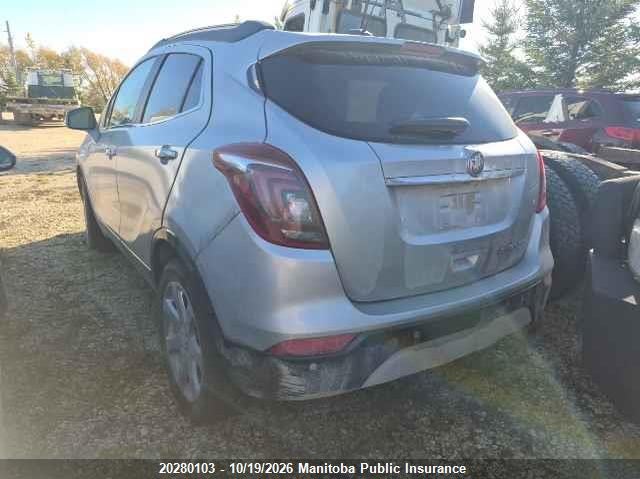 Vin: kl4cjgsb2kb864180, lot: 10291087, buick encore essence 20193