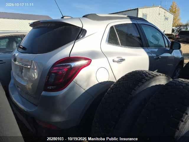 Vin: kl4cjgsb2kb864180, lot: 10291087, buick encore essence 20194