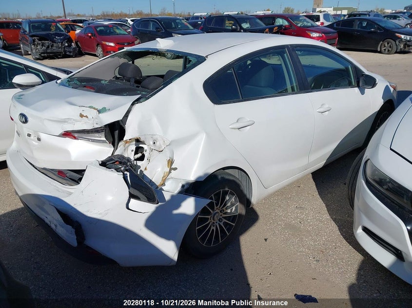 Vin: 3kpfl4a77he146614, lot: 10291102, kia forte lx 20174