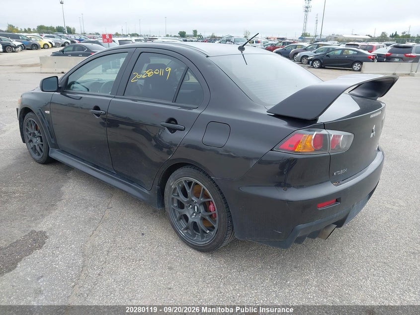 Vin: ja32w8fv8cu611284, lot: 10291103, mitsubishi lancer evolution gsr 20123
