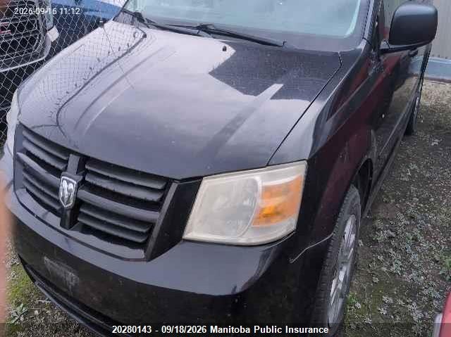 2010 Dodge Caravan, Удар ззаду, IAAI, VIN 2D4RN4DE0AR167460 — фото 2