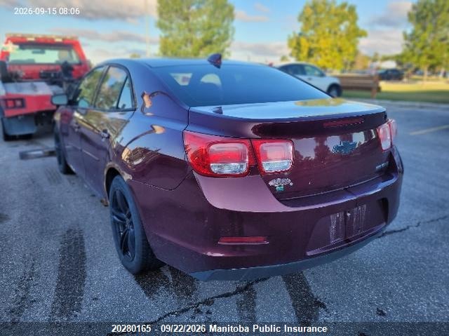 Vin: 1g11d5sl6ff345612, lot: 10291149, chevrolet malibu lt 20153