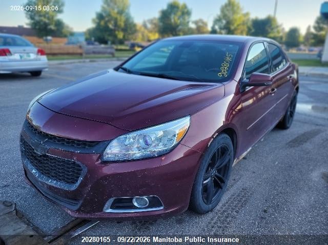 Vin: 1g11d5sl6ff345612, lot: 10291149, chevrolet malibu lt 20154