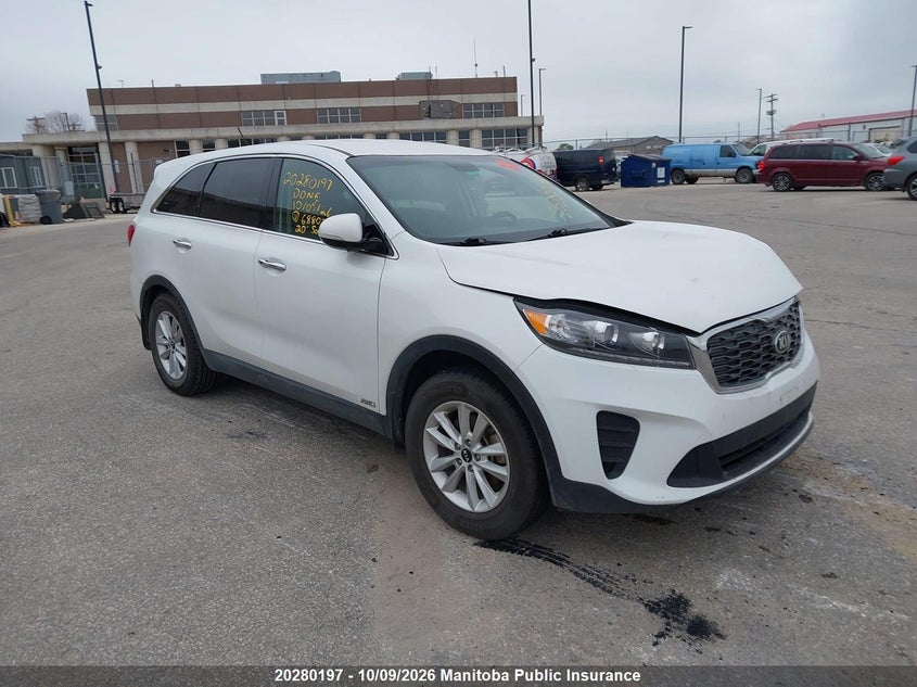 Vin: 5xypgda33lg688021, lot: 10291181, kia sorento lx+ 20201