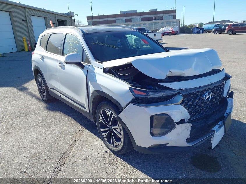 Vin: 5nms5caa1lh160976, lot: 10291184, hyundai santa fe ultimate 2.0t 2020 img_1