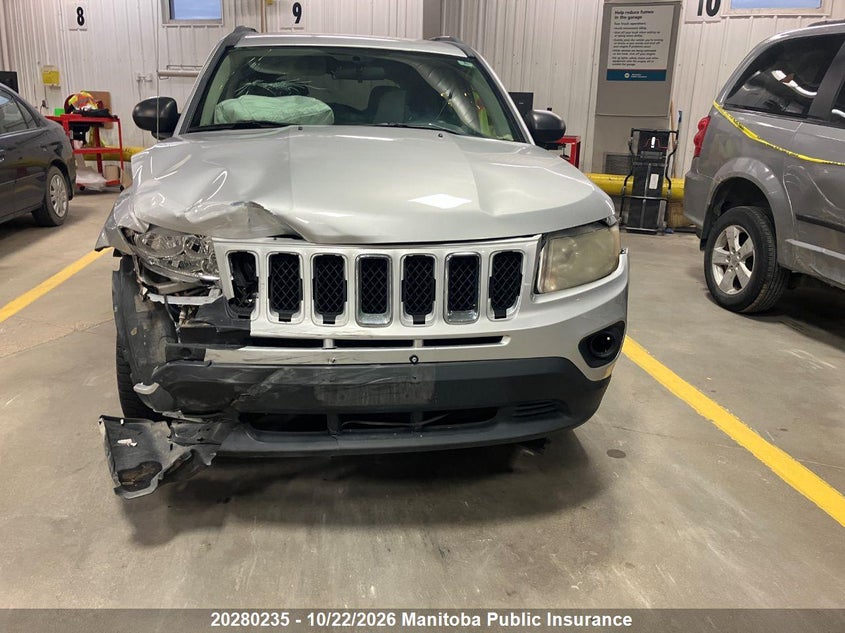 Vin: 1c4njdab8cd607917, lot: 10291219, jeep compass north 20123