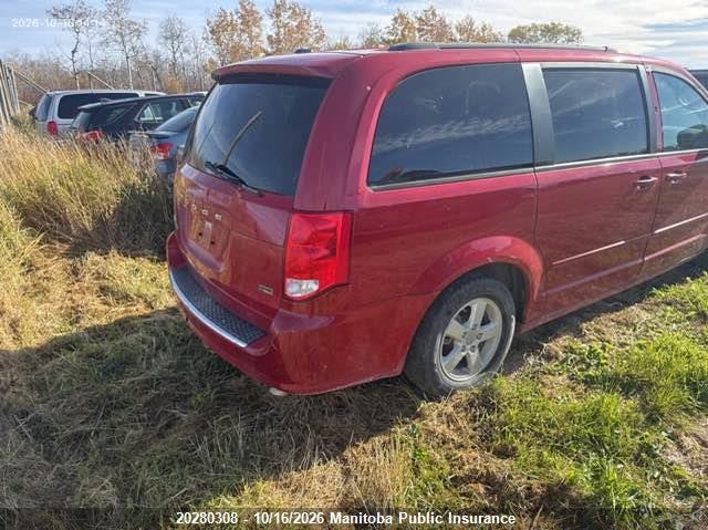 Vin: 2c4rdgbg0cr158623, lot: 10291292, dodge grand caravan se 20124