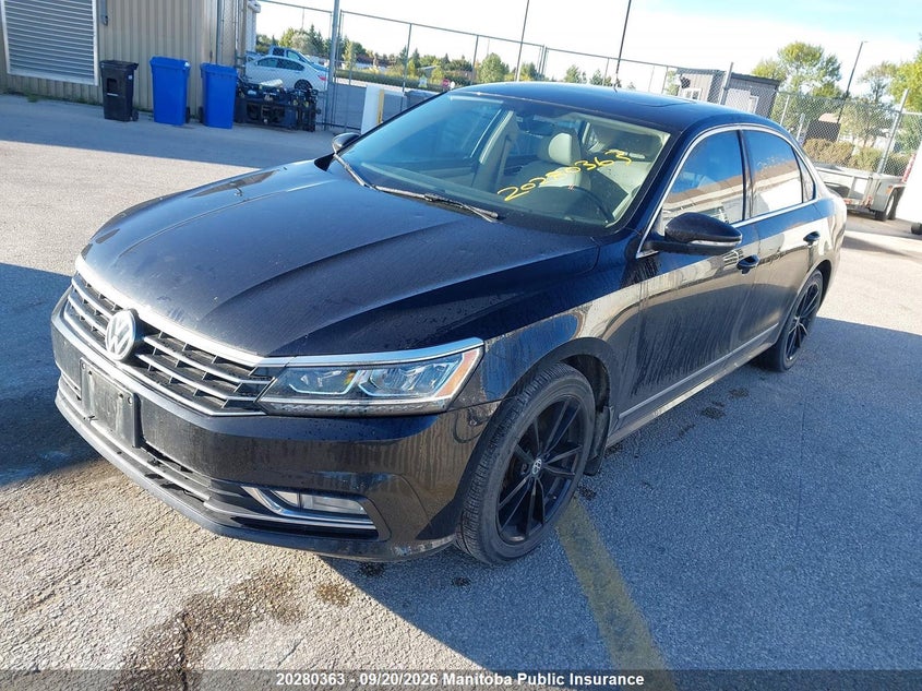 2017 Volkswagen Passat, Град, IAAI, VIN 1VWCT7A36HC014109 — фото 2