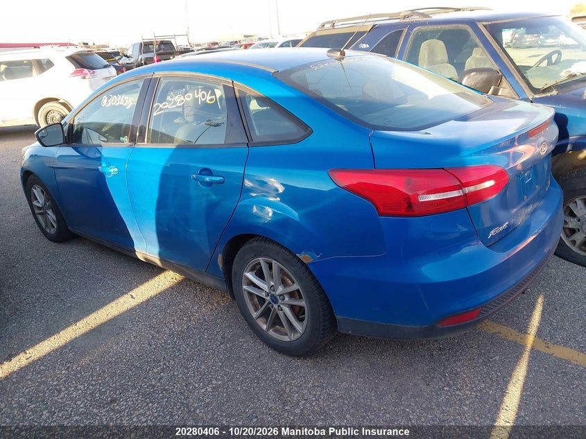 Vin: 1fadp3f29gl303655, lot: 10291390, ford focus se 20163