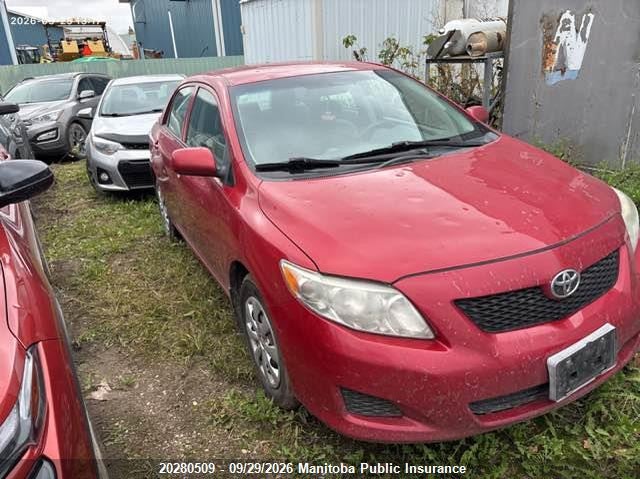 Vin: 2t1bu4ee8ac247069, lot: 10291493, toyota corolla 2010 img_1