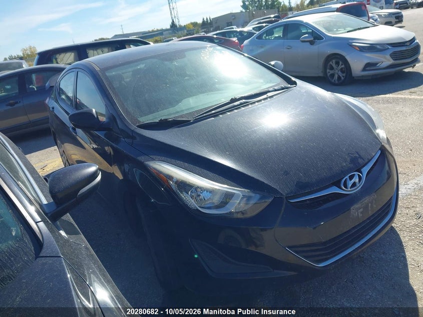 Vin: 5npdh4ae5fh578845, lot: 10291666, hyundai elantra gl 20151