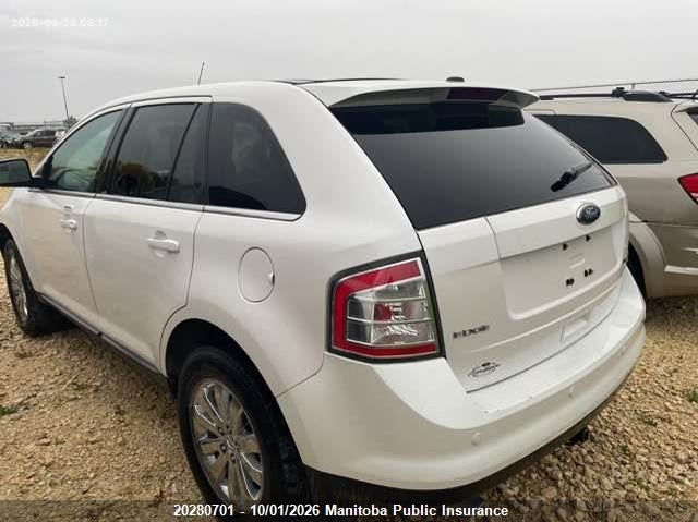 Vin: 2fmdk4kc5aba39897, lot: 10291685, ford edge limited 20103