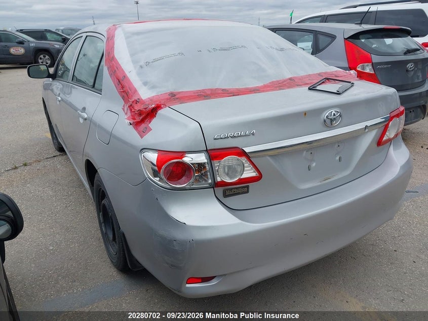 Vin: 2t1bu4ee5bc599740, lot: 10291686, toyota corolla ce 20113