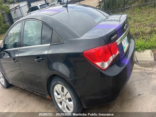 Vin: 1g1pc5sb8e7130374, lot: 10291707, chevrolet cruze lt turbo 20143