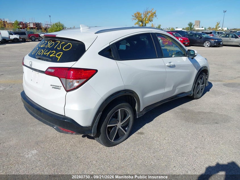 Vin: 3czru6h26lm101429, lot: 10291734, honda hr-v sport 20204