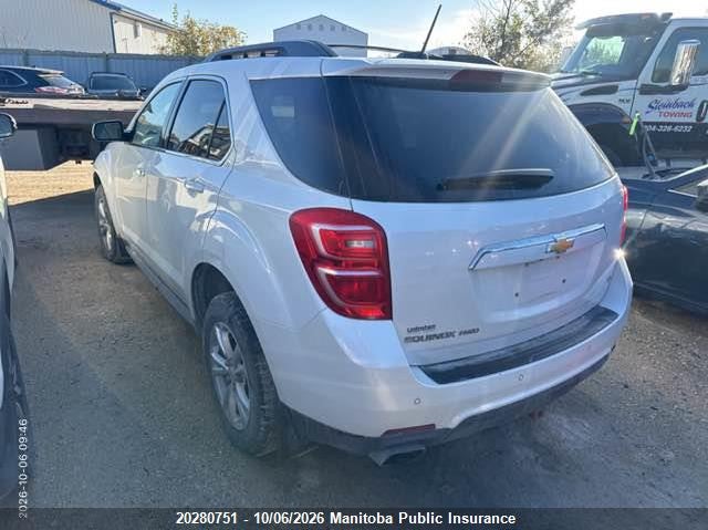 Vin: 2gnflfe32h6147518, lot: 10291735, chevrolet equinox lt v6 20173