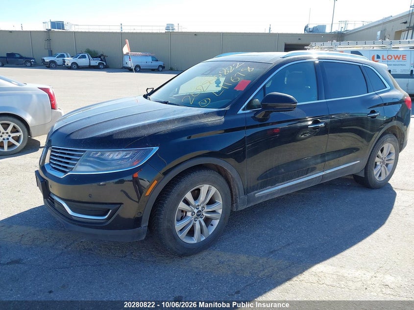 Vin: 2lmpj8lp7hbl11678, lot: 10291806, lincoln mkx reserve 20172